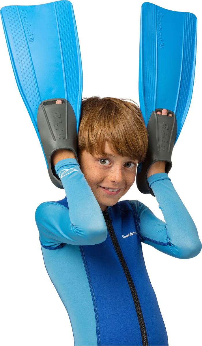 Laden Sie das Bild in Galerie -Viewer, Cressi Clio Kinder - Vollfuß Schnorchelflossen