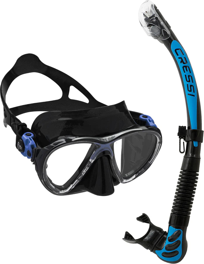 Laden Sie das Bild in Galerie -Viewer, Big Eyes Evolution + Alpha Ultra Dry - Schnorchel Set