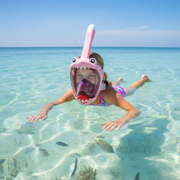 Laden Sie das Bild in Galerie -Viewer, Cressi Kiddy - Schnorchel-Vollgesichtsmaske - 5 bis 12 Jahre