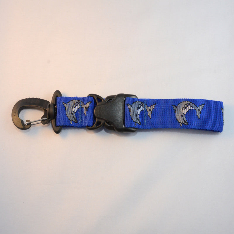 Laden Sie das Bild in Galerie -Viewer, Karabiner drehbar mit einer Schnellverschlus Schnalle - Flossenhalterung