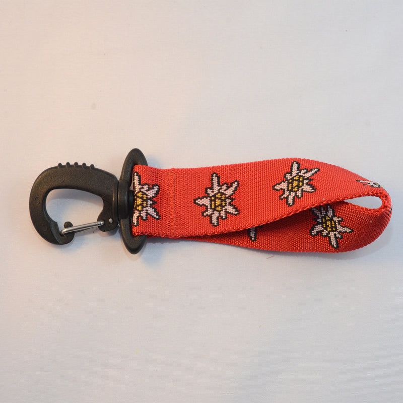 Laden Sie das Bild in Galerie -Viewer, Karabiner drehbar mit einer universell einsetzbaren Gewebeschlaufe