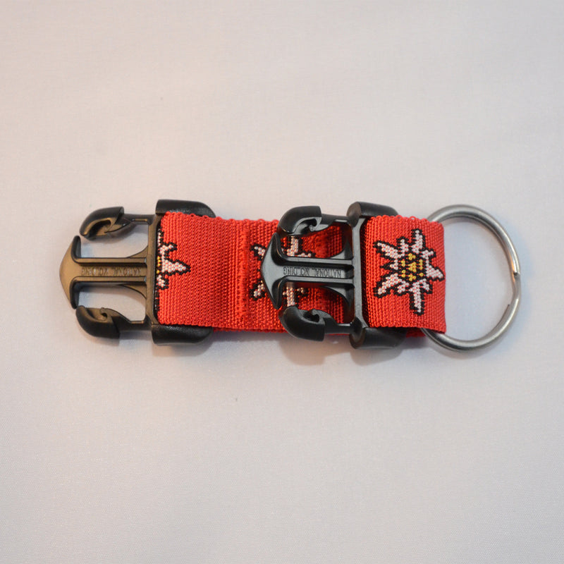 Laden Sie das Bild in Galerie -Viewer, Inox Splittring 32mm mit zwei männlichen Schnallen