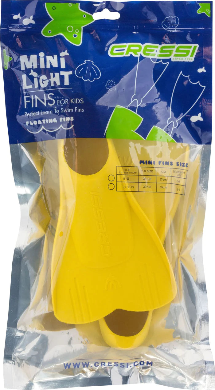Laden Sie das Bild in Galerie -Viewer, Cressi Mini Light Kinder - Schwimmflossen