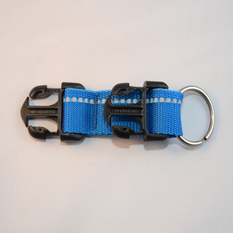 Laden Sie das Bild in Galerie -Viewer, Inox Splittring 32mm mit zwei männlichen Schnallen