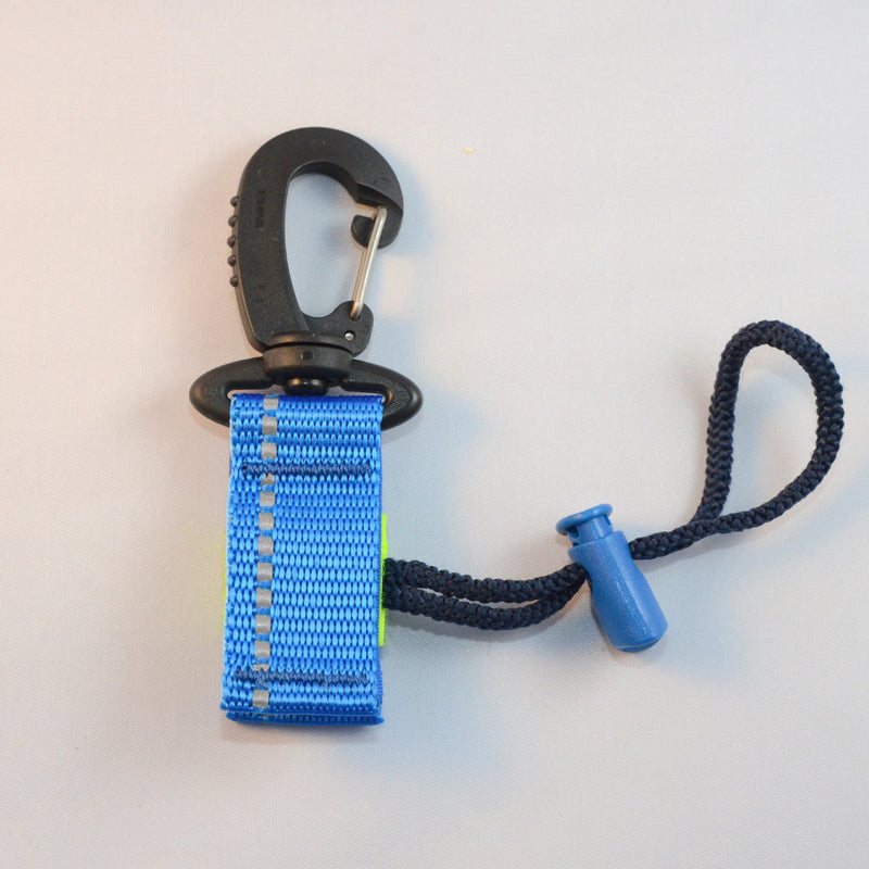 Laden Sie das Bild in Galerie -Viewer, Kunststoff Karabiner drehbar mit Velcro Schnellverschluss