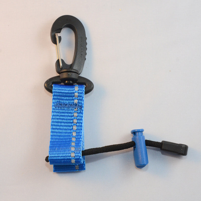 Laden Sie das Bild in Galerie -Viewer, Kunststoff Karabiner drehbar mit Freeflow Stopp und Schmutzschutz