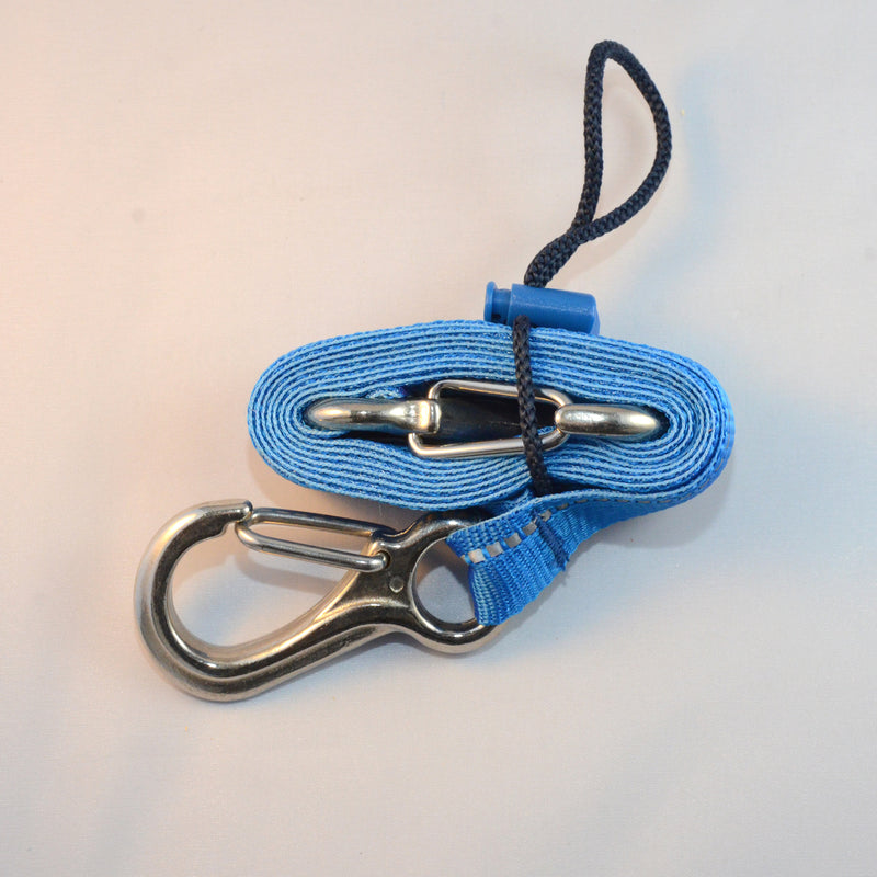 Laden Sie das Bild in Galerie -Viewer, Body Line 1,85 Meter mit beidseitigem Inox Karabinerhaken 70mm