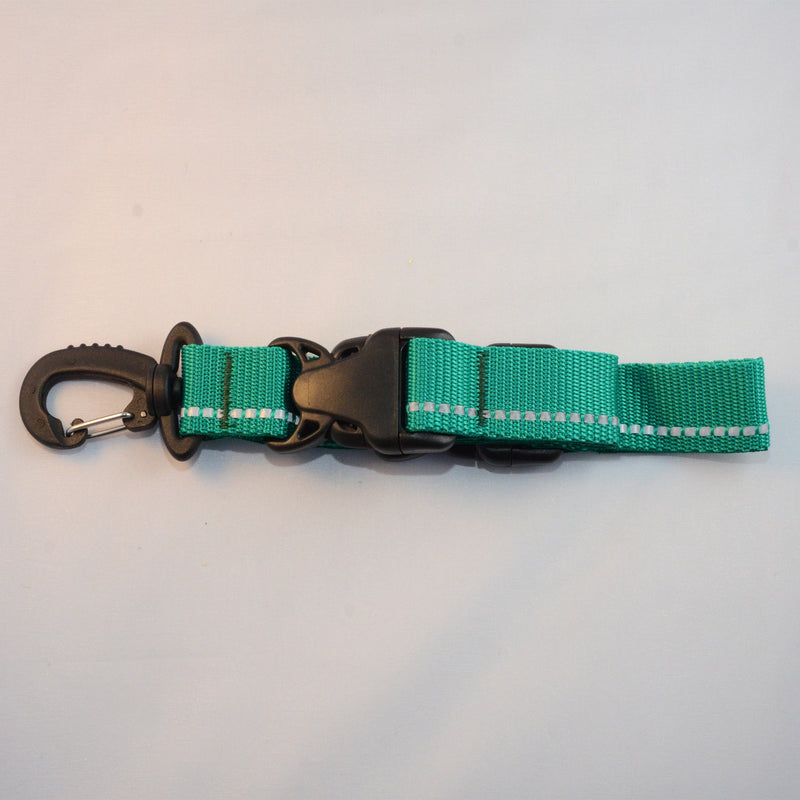 Laden Sie das Bild in Galerie -Viewer, Karabiner drehbar mit zwei Schnellverschluss Schnallen - Flossenhalterung