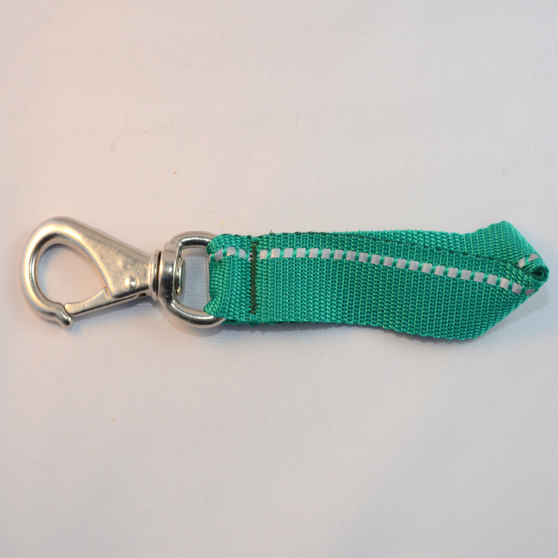 Laden Sie das Bild in Galerie -Viewer, Metallkarabiner mit männliche Schnalle mit einer Kordschlaufe und individuell justierbarem Stopper