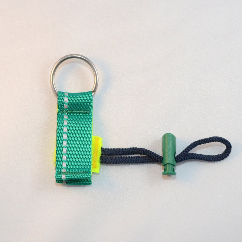 Laden Sie das Bild in Galerie -Viewer, Inox Splittring 32mm mit Velcro Schnellverschluss