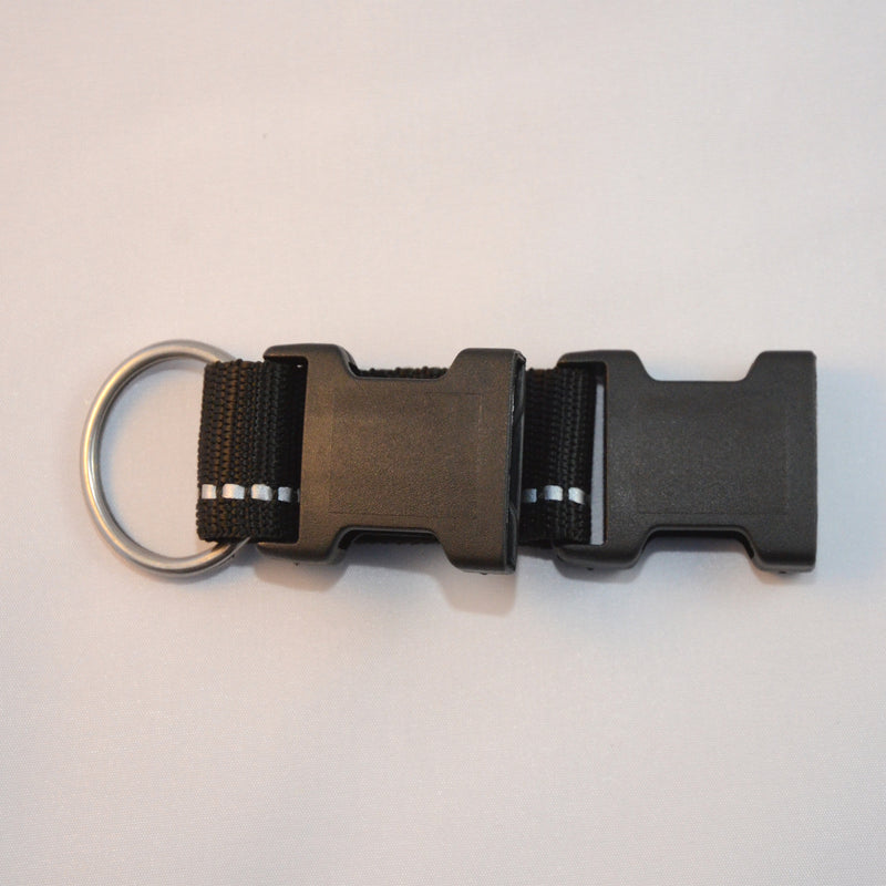 Laden Sie das Bild in Galerie -Viewer, Inox Splittring 32mm mit zwei weiblichen Schnallen