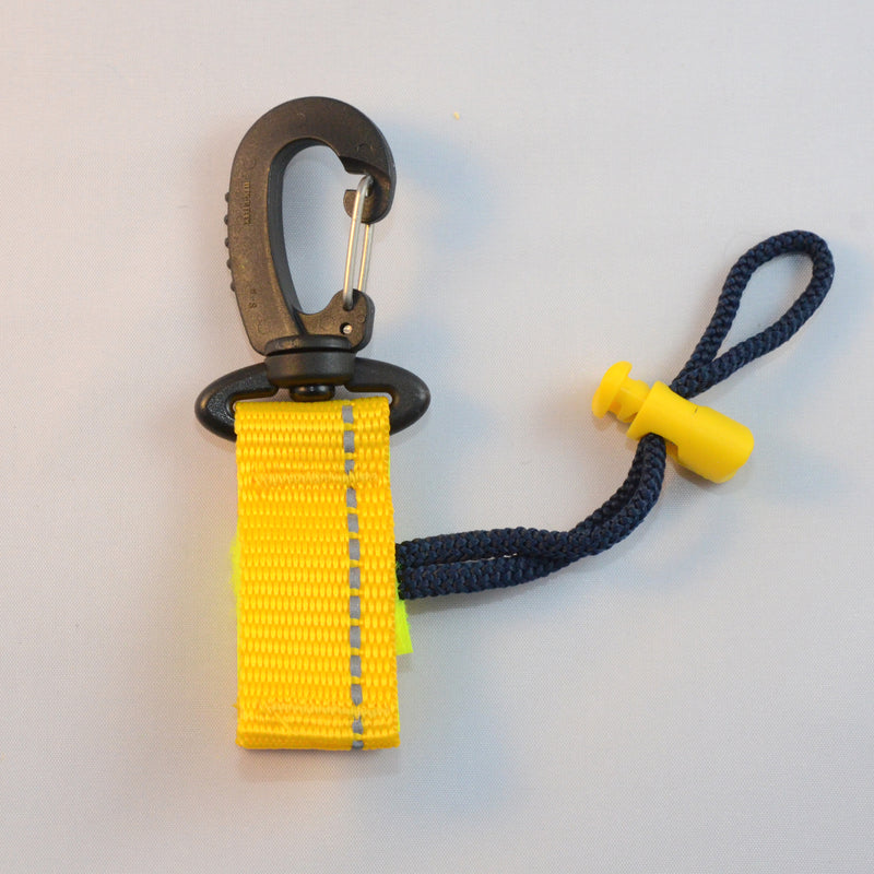 Laden Sie das Bild in Galerie -Viewer, Kunststoff Karabiner drehbar mit Velcro Schnellverschluss