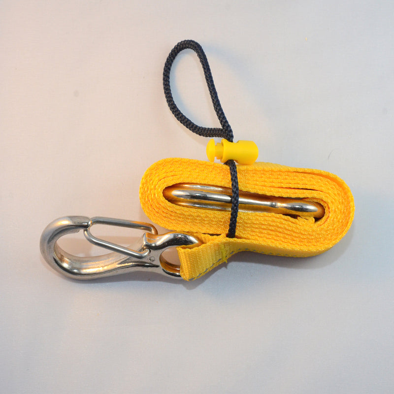 Laden Sie das Bild in Galerie -Viewer, Body Line 1,85 Meter mit beidseitigem Inox Karabinerhaken 70mm