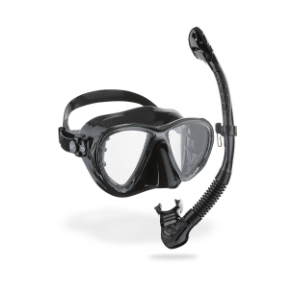 Laden Sie das Bild in Galerie -Viewer, Big Eyes Evolution + Alpha Ultra Dry - Schnorchel Set