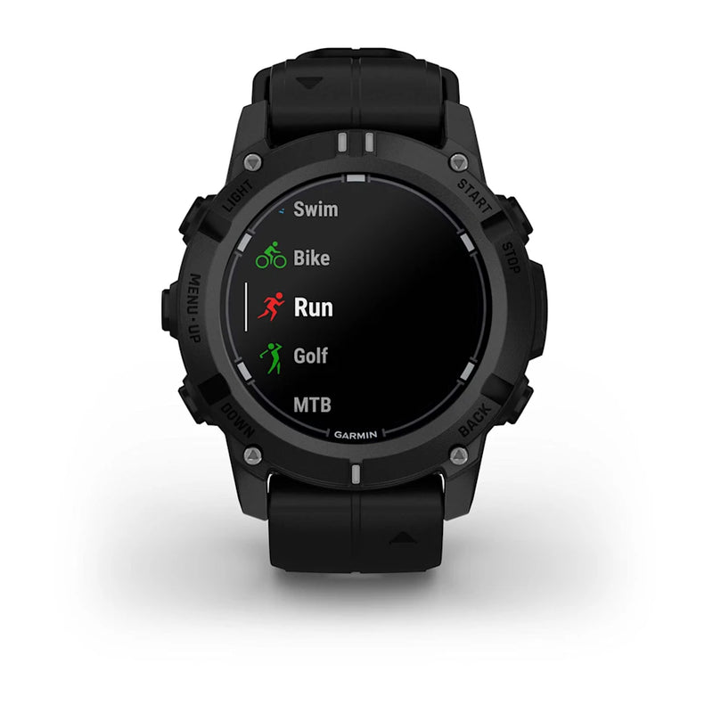 Laden Sie das Bild in Galerie -Viewer, Garmin Descent™ G2 Schwarz mit Silikon-Wechselarmband 22 mm