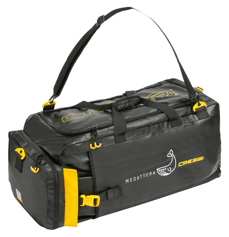 Laden Sie das Bild in Galerie -Viewer, Cressi Megattera - Trockentauchtasche mit Flossenfach