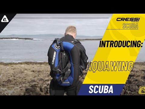 Laden und spielen Sie Video in Galerie -Viewer, Cressi Aquawing Plus + Bleitaschen