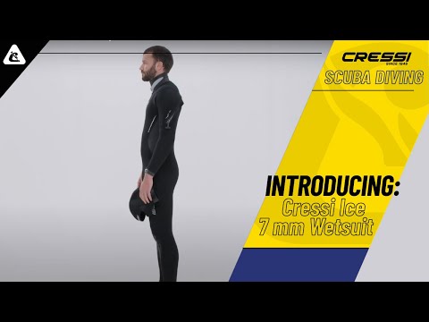 Laden und spielen Sie Video in Galerie -Viewer, Cressi Ice 7 mm Men - Halbtrockentauchanzug