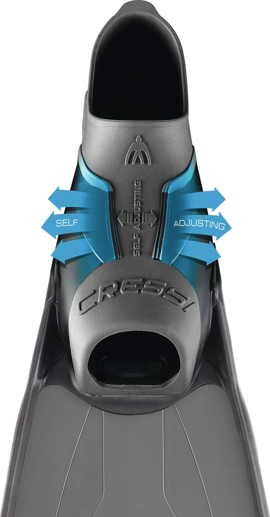 Cressi Gara Modular Grey - Weichere LD Blätter