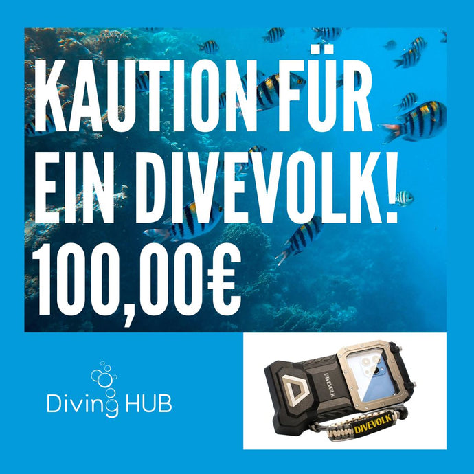 Kaution - Leih Dir Dein Divevolk! 20€/Tag