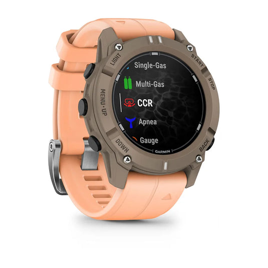 Garmin Descent™ G2 Schwarz mit Silikon-Wechselarmband 22 mm