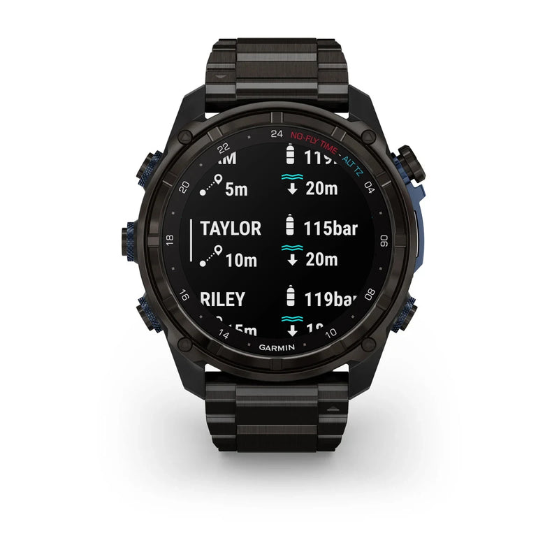 Laden Sie das Bild in Galerie -Viewer, Garmin Descent™ Mk3i – Titan mit Tankpod T2 -  51 mm
