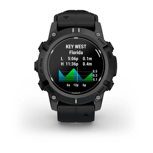 Garmin Descent™ G2 Schwarz mit Silikon-Wechselarmband 22 mm