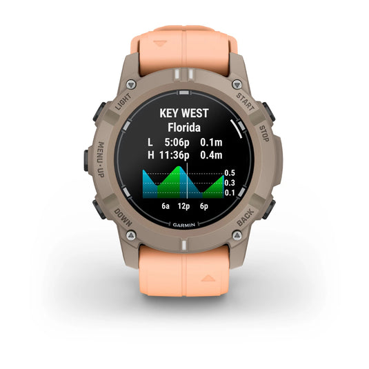Garmin Descent™ G2 Schwarz mit Silikon-Wechselarmband 22 mm
