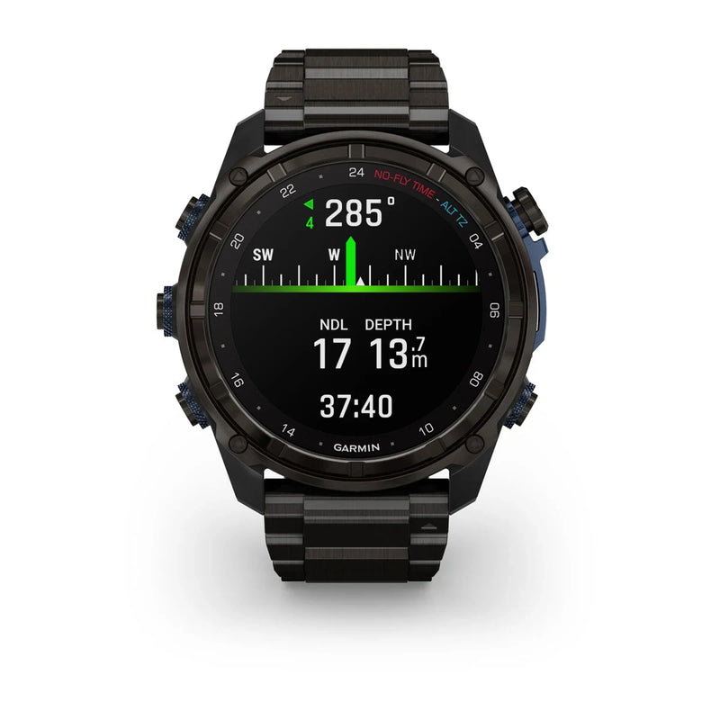 Laden Sie das Bild in Galerie -Viewer, Garmin Descent™ Mk3i – Titan mit Tankpod T2 -  51 mm
