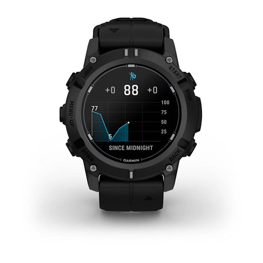 Garmin Descent™ G2 Schwarz mit Silikon-Wechselarmband 22 mm