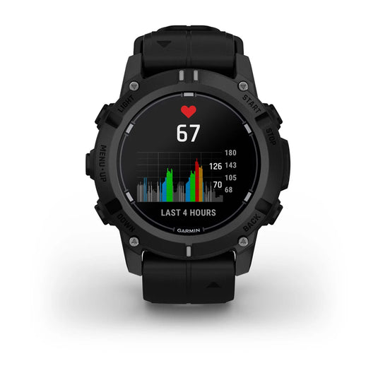 Garmin Descent™ G2 Schwarz mit Silikon-Wechselarmband 22 mm