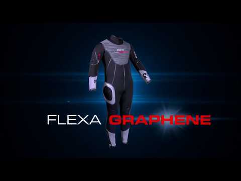 Laden und spielen Sie Video in Galerie -Viewer, Flexa Graphene Men - Halbtrockentauchanzug
