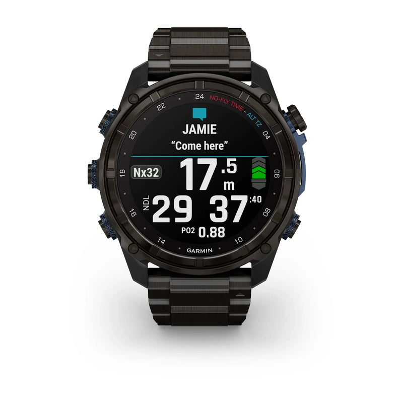 Laden Sie das Bild in Galerie -Viewer, Garmin Descent™ Mk3i – Titan mit Tankpod T2 -  51 mm
