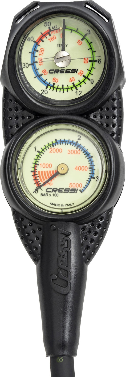 Cressi Mini Console 2 - Tiefenmesser + Manometer