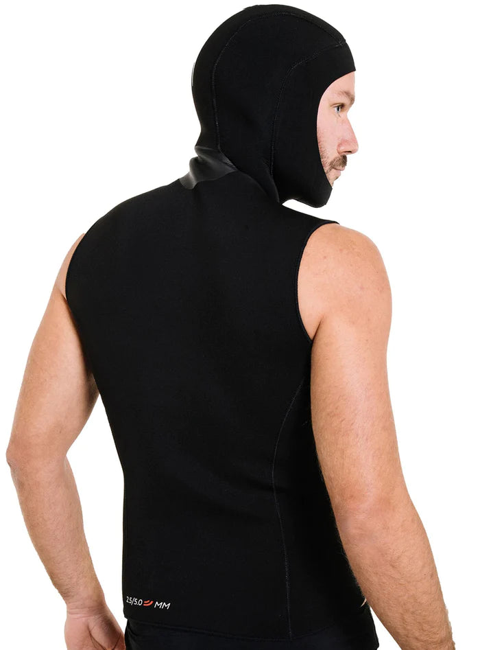 Laden Sie das Bild in Galerie -Viewer, Cressi Hood Vest Men - Unterziehweste 2.5 + 5 mm
