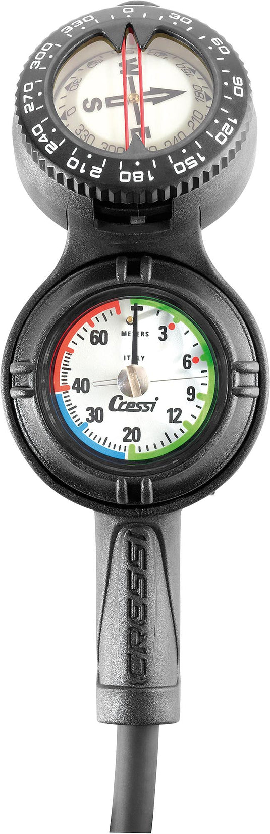 Cressi CPD3 - Tiefenmesser + Manometer + Kompass